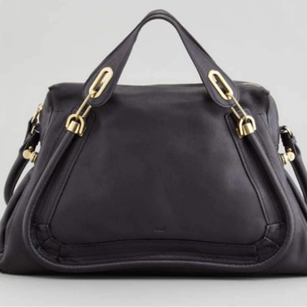 Chloe Large Paraty Leather Satchel